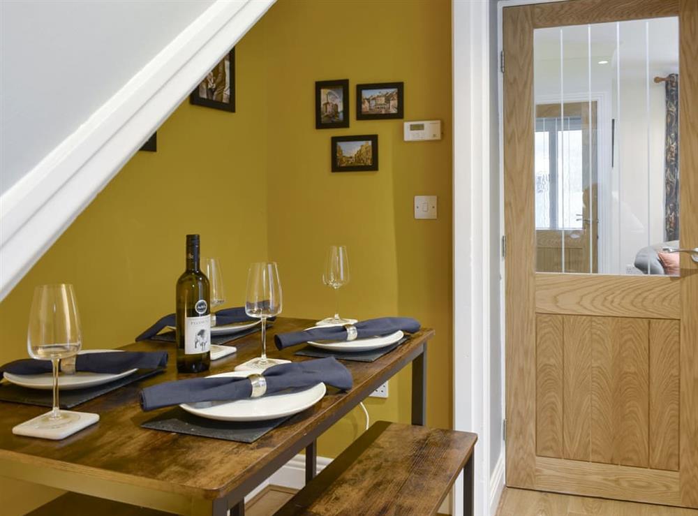 Dining Area at Swan Cottage in Barnard Castle, Durham