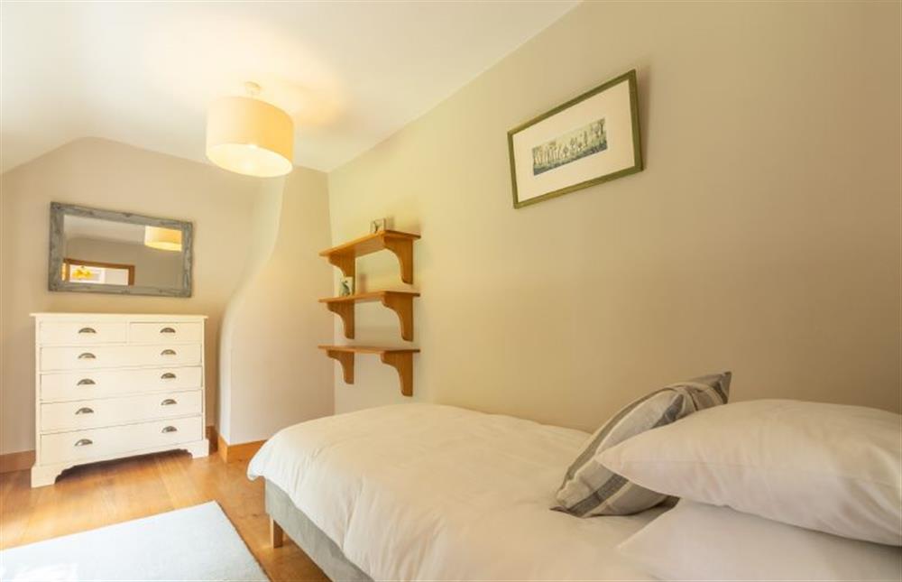 Swan Cottage: First floor, bedroom 5 with a single bed at Swan Cottage, South Creake near Fakenham