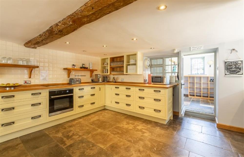 Swan Cottage: Large open plan kitchen at Swan Cottage, South Creake near Fakenham
