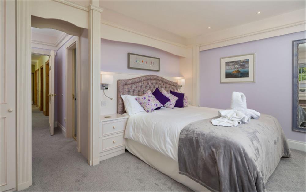 Master bedroom.  at Swan Haven in Torcross