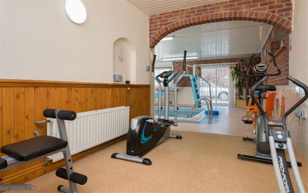 The gym.  at Swan Haven in Torcross