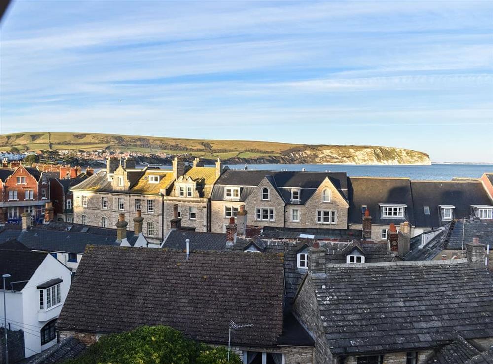 View at Swanage Beach House in Swanage, Dorset
