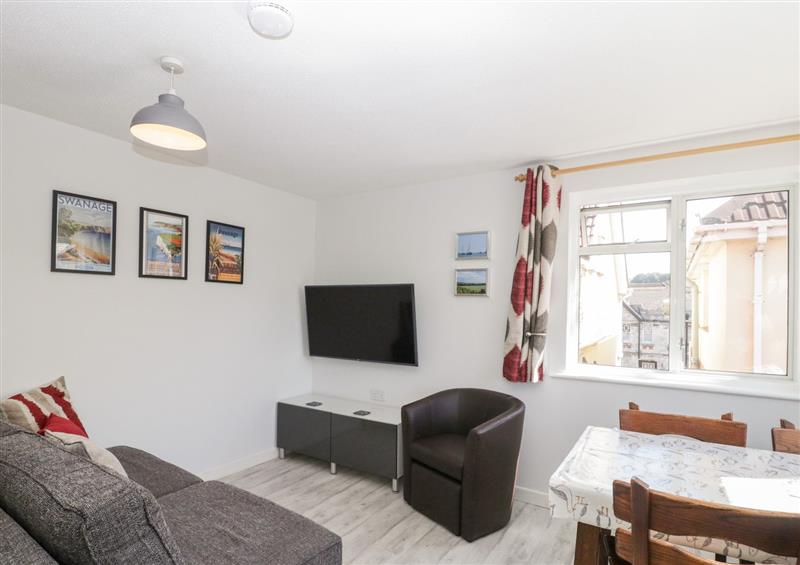 Enjoy the living room at Swanage Town Apartment, Swanage