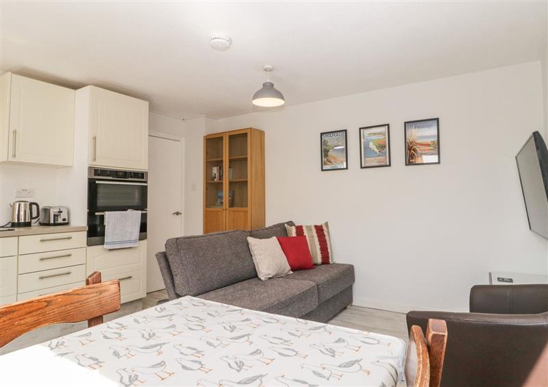 One of the 2 bedrooms at Swanage Town Apartment, Swanage