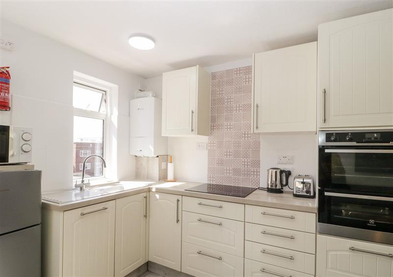 This is the kitchen at Swanage Town Apartment, Swanage