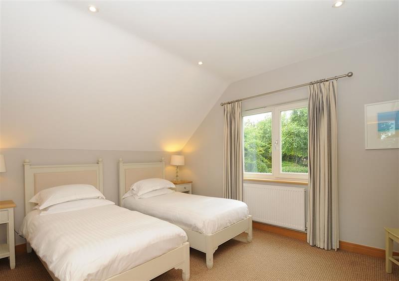 This is a bedroom at Swandown, 12A Goldenhaye, Cricket St. Thomas near Chard