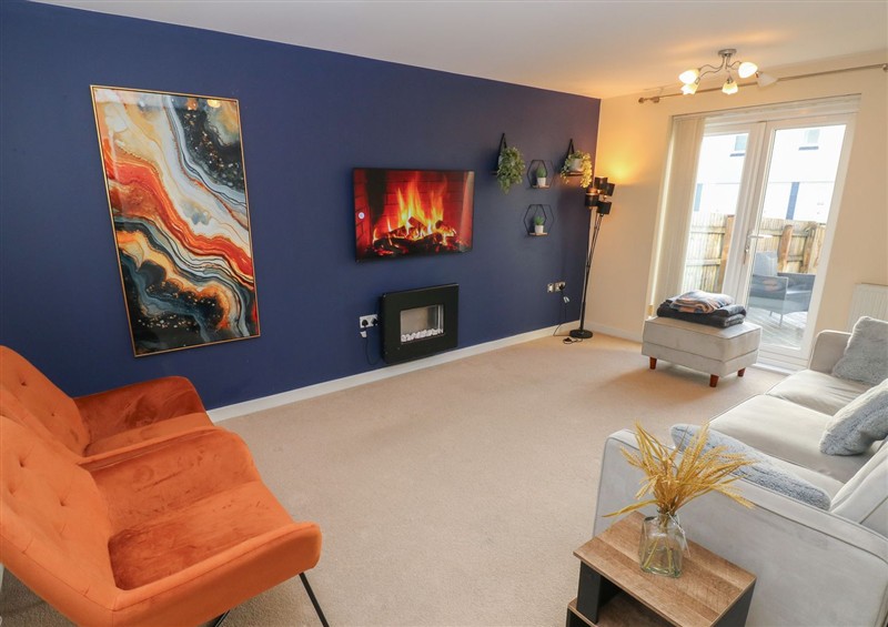 Relax in the living area at Swansea Escape, Swansea