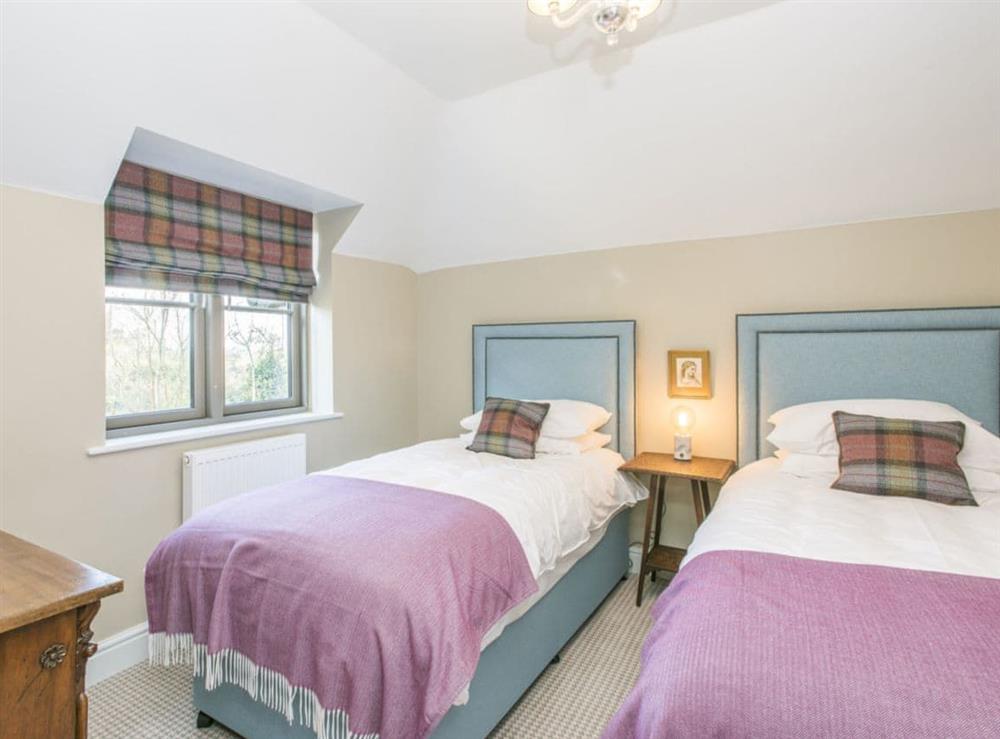 Twin bedroom at Meadowsweet Cottage, 