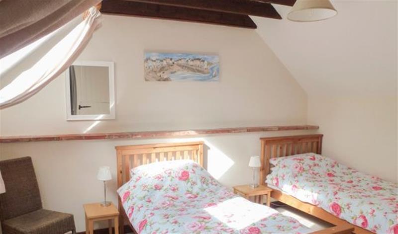 This is a bedroom at Sweet Briar Barn, Norfolk Broads