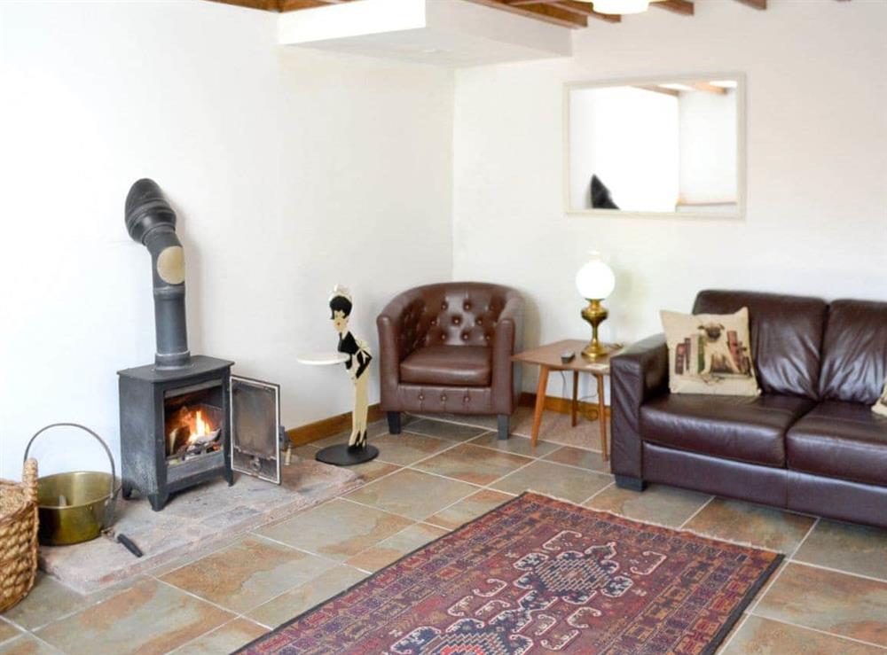 Living room at Sweet Briar Cottage in Holford, near Bridgwater, Somerset