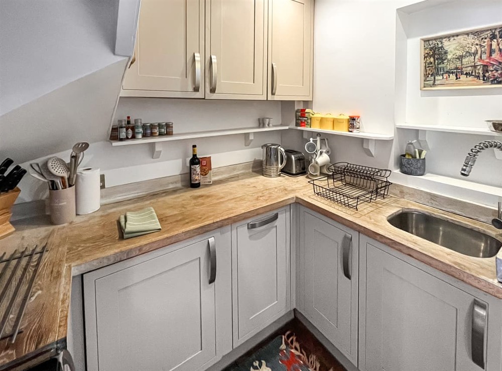 Kitchen at Sweet Victoria in Whitstable, Kent