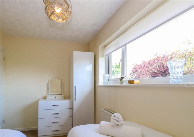 One of the bedrooms at Sweetacres, Hemsby