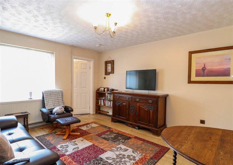 The living area at Sweetacres, Hemsby