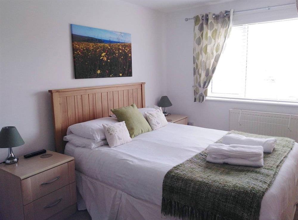 Double bedroom at Sweetbriar in Newquay, Cornwall