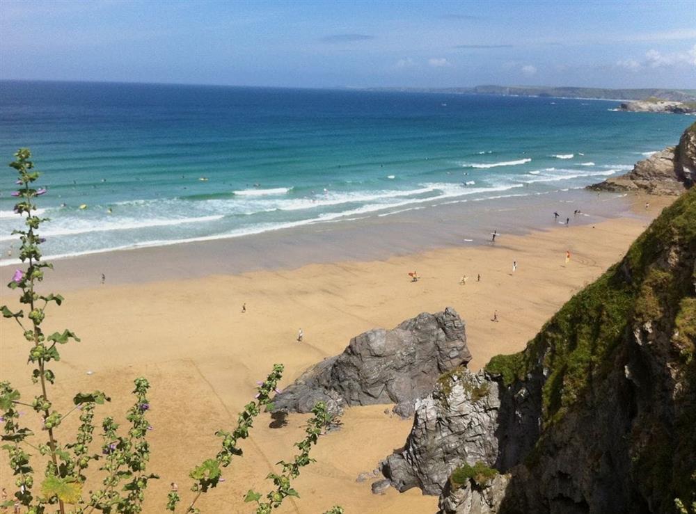 Great Western Beach at Sweetbriar in Newquay, Cornwall
