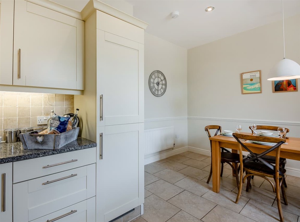 Kitchen/diner at Swinney Cottage in Doxford, near Embleton, Northumberland