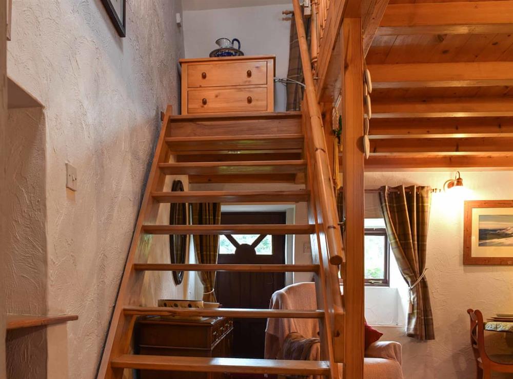 Stairs at Swinside Cottage in Cleator, Cumbria