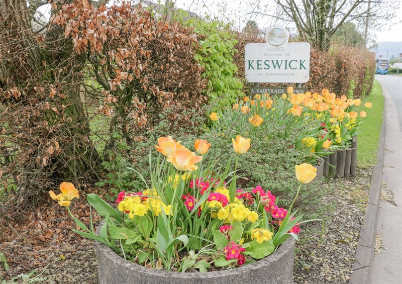 Enjoy the garden at Swirl Howe, Keswick