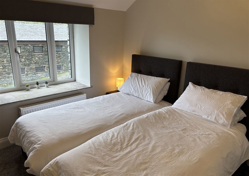 One of the bedrooms at Swirral Edge Cottage, Glenridding
