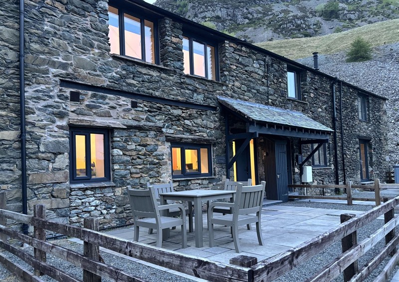 The setting at Swirral Edge Cottage, Glenridding