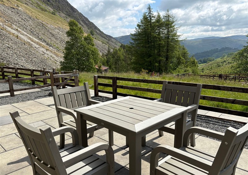 This is the dining room at Swirral Edge Cottage, Glenridding