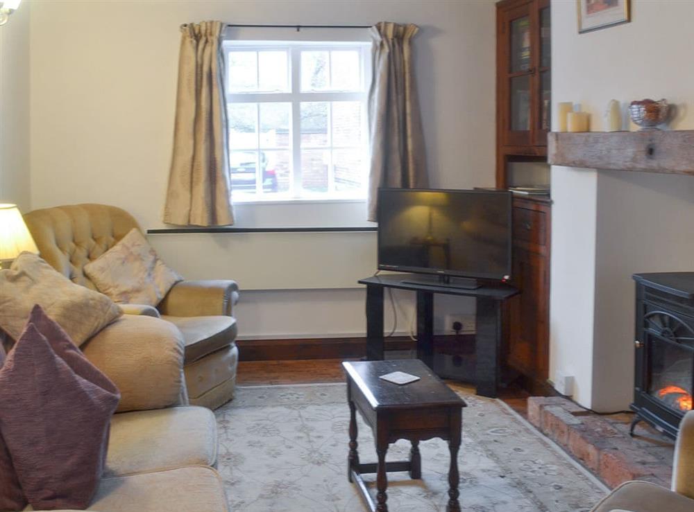 Cosy living room at Swiss Cottage in Burton-On-Trent, Staffordshire