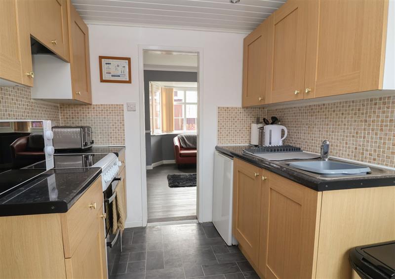 This is the kitchen at Swiss Cottage, Wilsthorpe near Bridlington