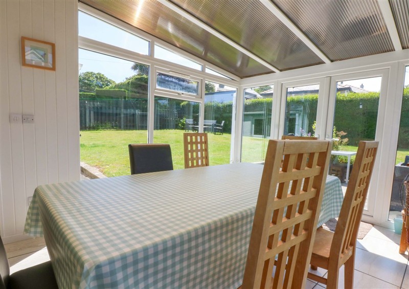 Dining room at Swn Y Don, Llandyrnog