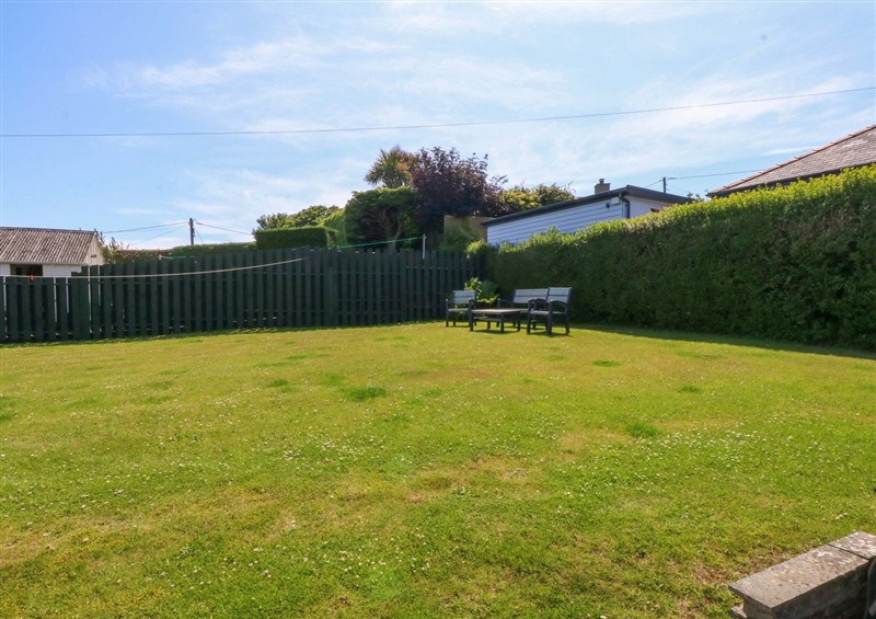 Enjoy the garden at Swn Y Don, Llandyrnog