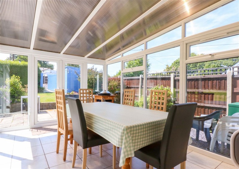 The patio in Swn Y Don at Swn Y Don, Llandyrnog