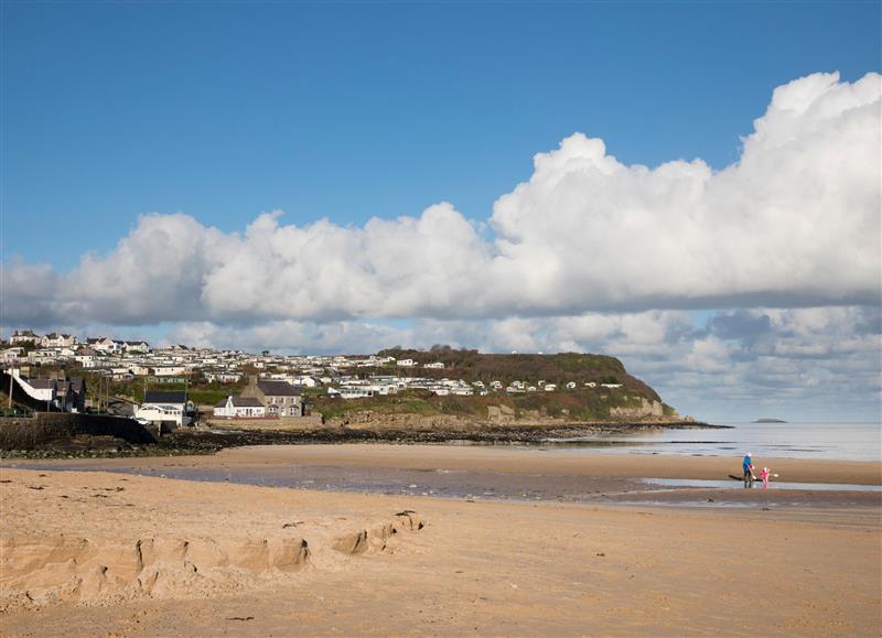 The setting around Swn Y Mor at Swn Y Mor, Benllech