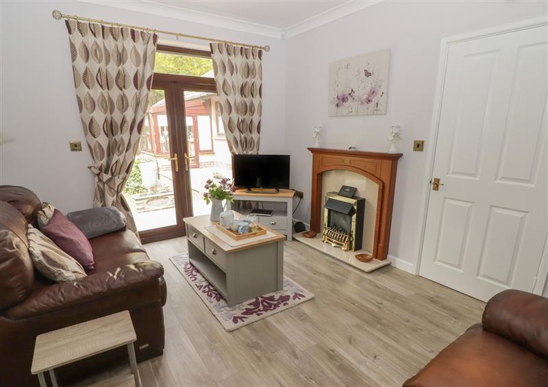 This is the living room at Swn Y Nant, Tondu