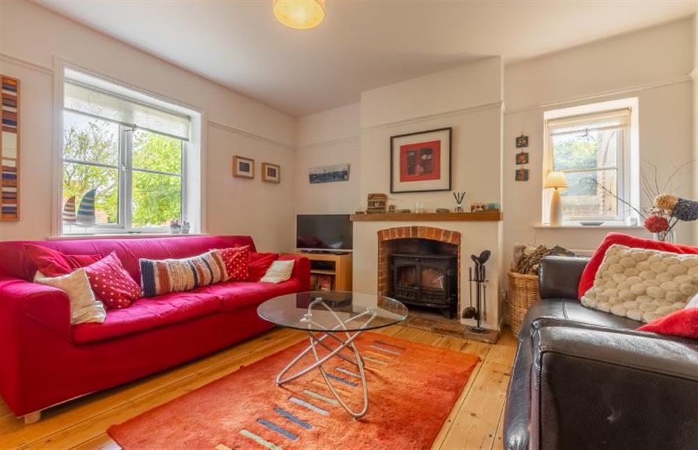 Ground floor:  Sitting room with wood burning stove, perfect for cosy nights in