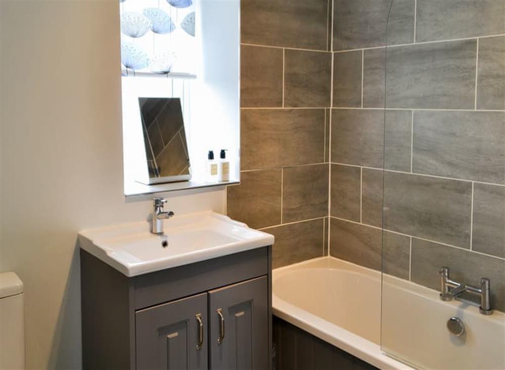 Bathroom at Sycamore Cottage in Barrasford, near Hexham, Northumberland