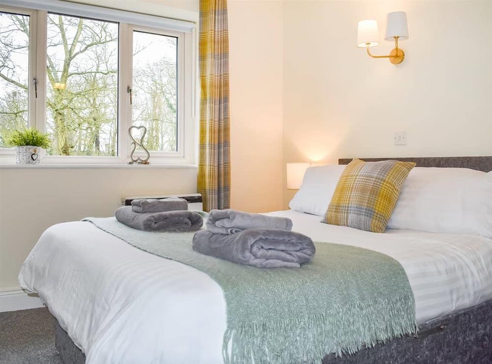 Double bedroom at Sycamore Cottage in North Togston, near Amble, Northumberland