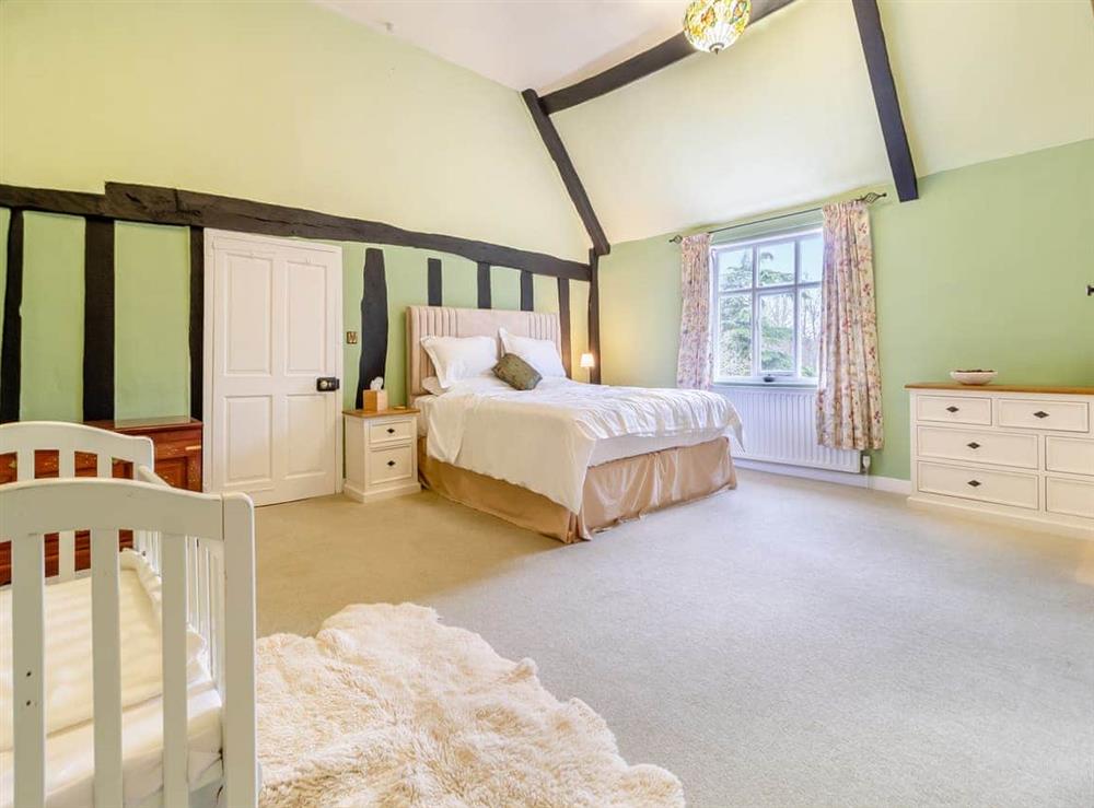 Double bedroom at Sycamore Farmhouse in Ipswich, Suffolk