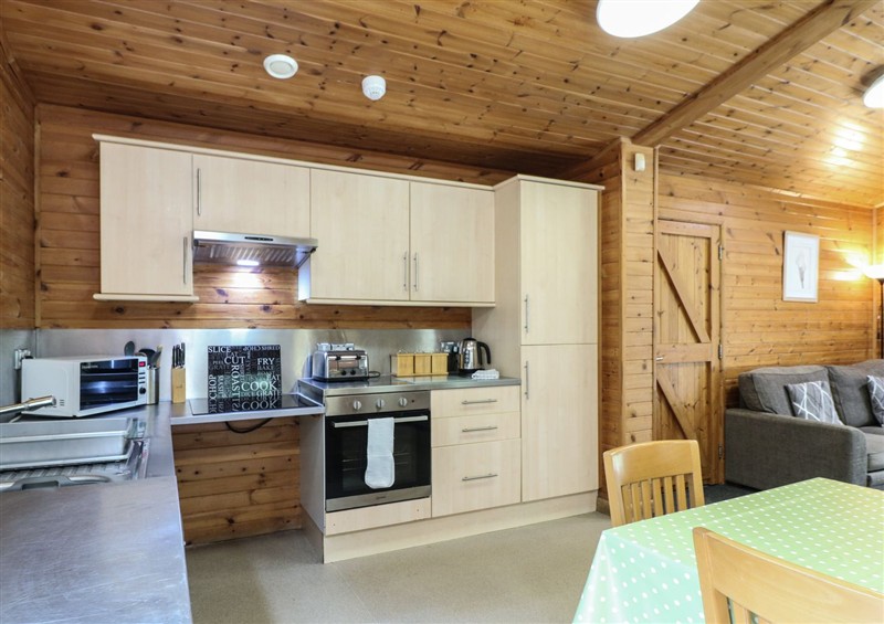 The kitchen at Sycamore Lodge, Rosliston