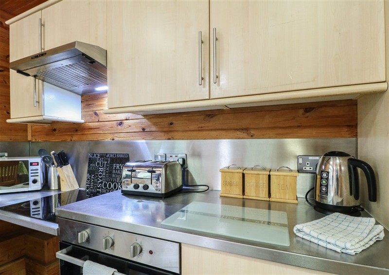 This is the kitchen at Sycamore Lodge, Rosliston