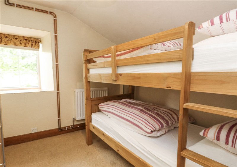 One of the bedrooms at Sygun Cottage, Nant Gwynant