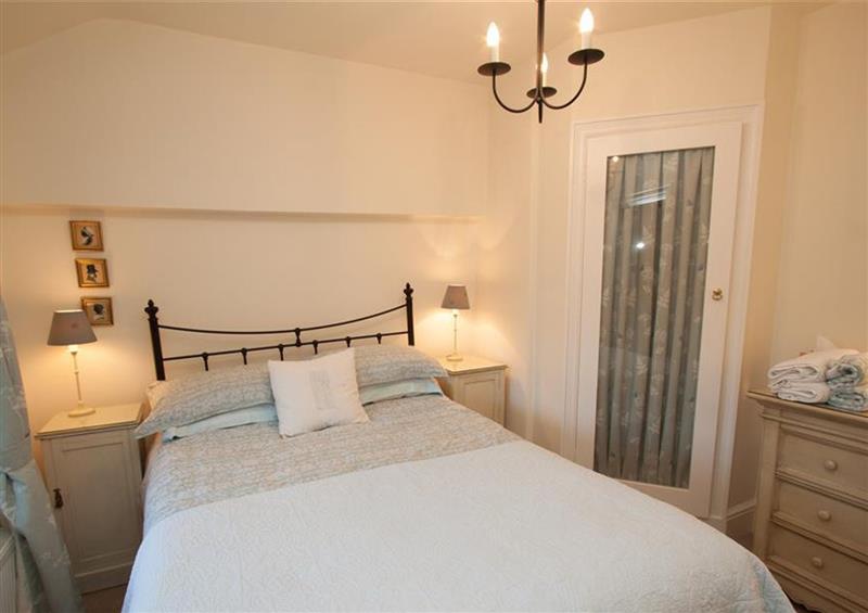 One of the bedrooms at Syke Cottage, Hawkshead