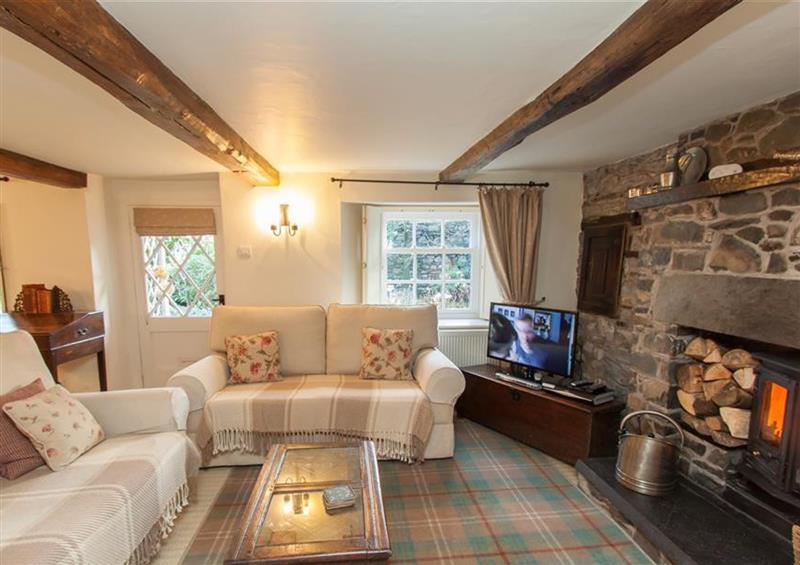The living room at Syke Cottage, Hawkshead