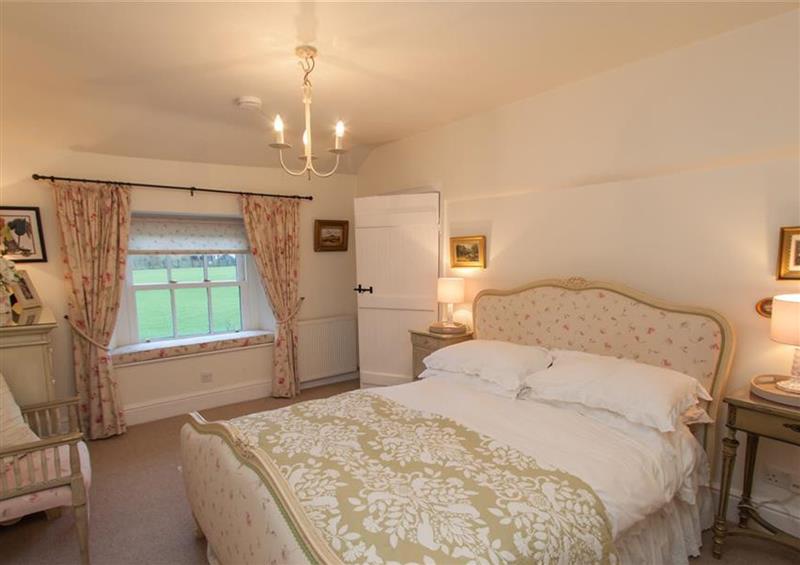 This is a bedroom at Syke Cottage, Hawkshead