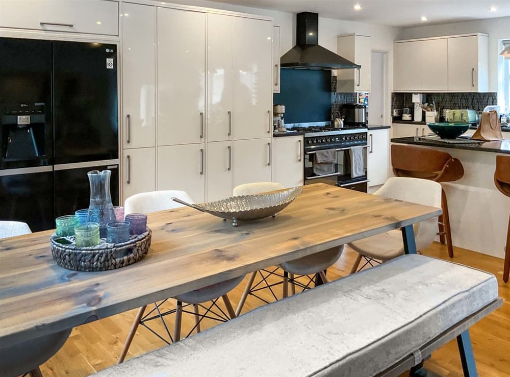 Kitchen/diner at Sylvanus in Clevedon, North Somerset, Weston super mare, Avon