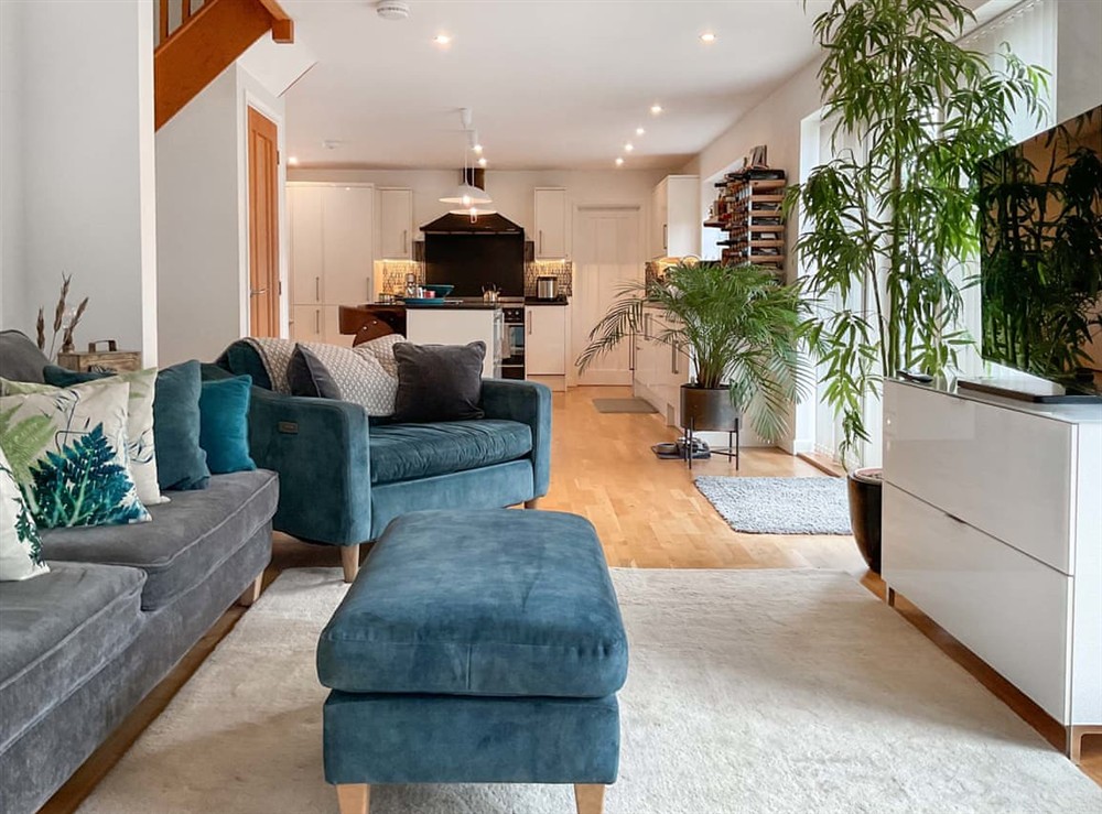 Open plan living space at Sylvanus in Clevedon, North Somerset, Weston super mare, Avon