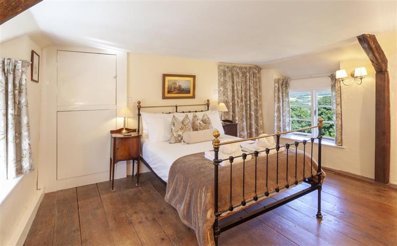 This is a bedroom at Syms Cottage, Cutcombe