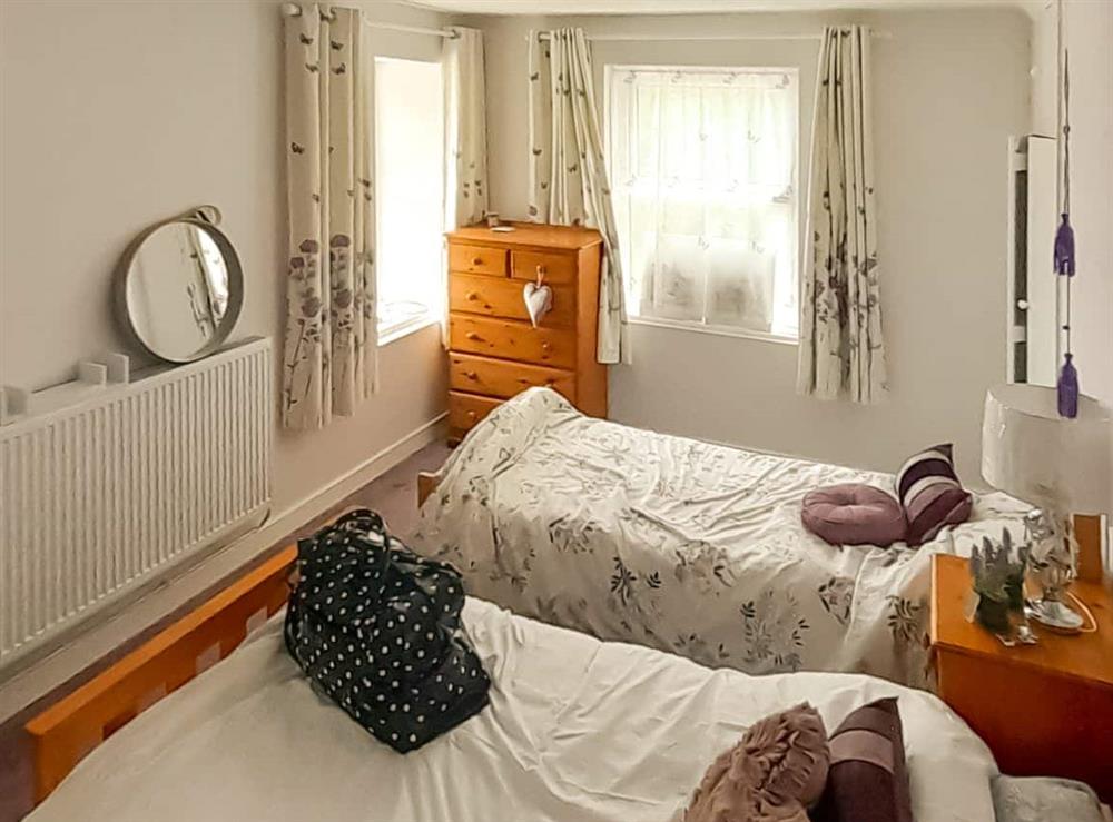 Twin bedroom at Synod Cottage in Synod Inn, near Llandysul, Dyfed