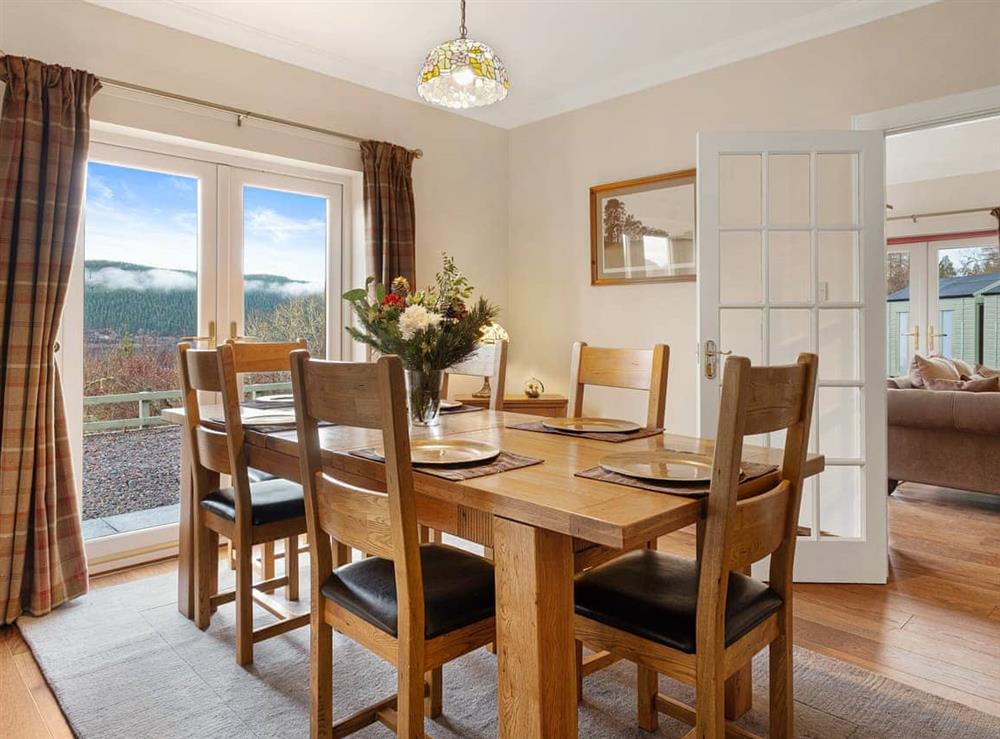 Dining Area at Taigh Geal in Foyers, near Inverness, Inverness-Shire