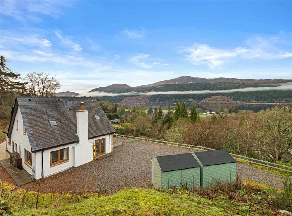 Exterior at Taigh Geal in Foyers, near Inverness, Inverness-Shire