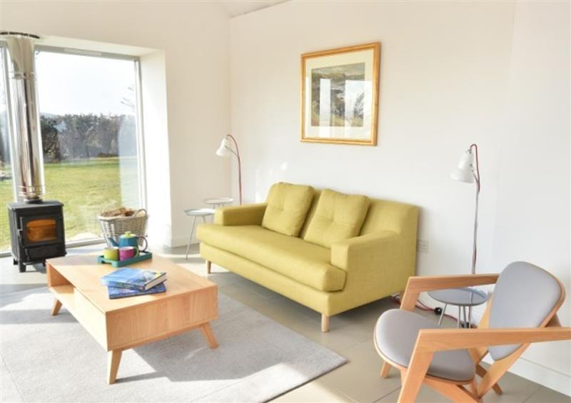 Relax in the living area at Taigh Glas, Gairloch