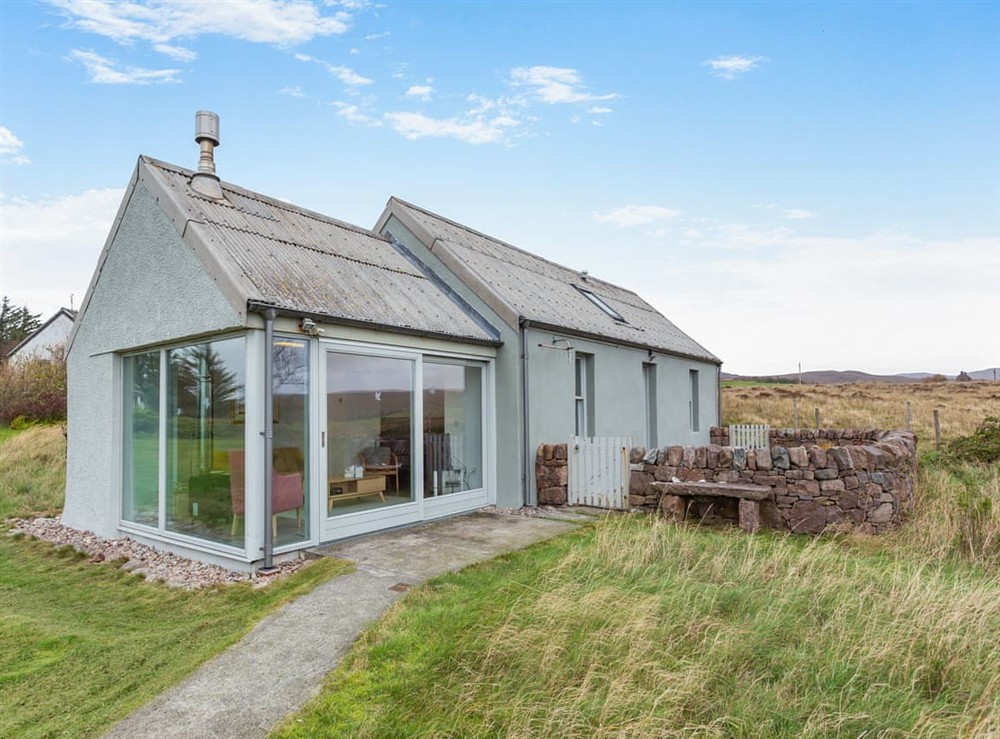 Exterior at Taigh Glas in Gairloch, Ross-Shire
